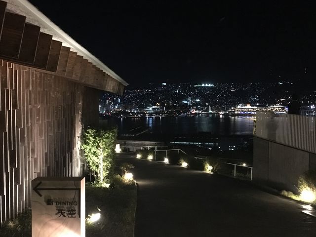 長崎の夜景を見ることができます_ガーデンテラス長崎ホテル&リゾート