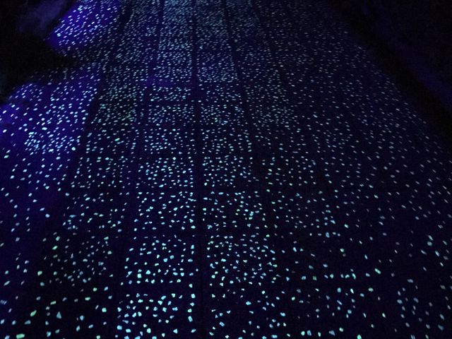 遊歩道が光ります_伊丹スカイパーク