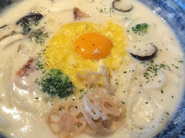 カルボナーラ_つるとんたん 新宿店