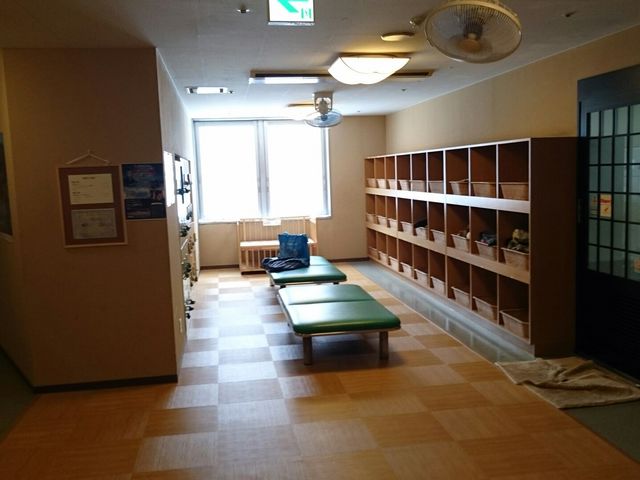 男性風呂脱衣所_白金四季の森 ホテルパークヒルズ