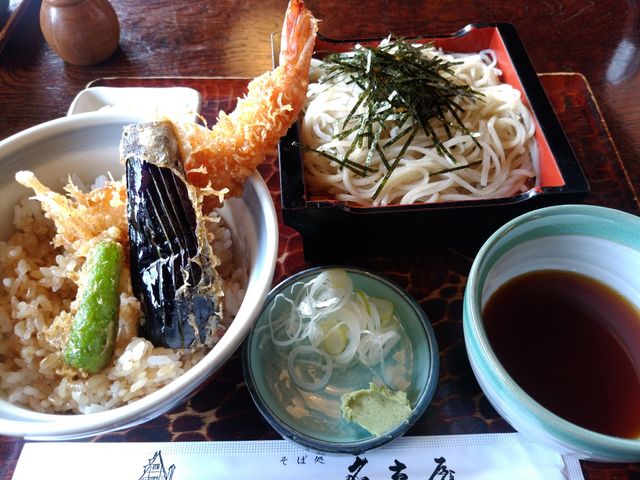 天丼セット_名古屋