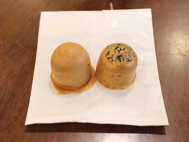 こしあん、つぶあんのぱんじゅう_桑田屋