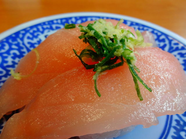 漬けびんちょう赤身_くら寿司長居店