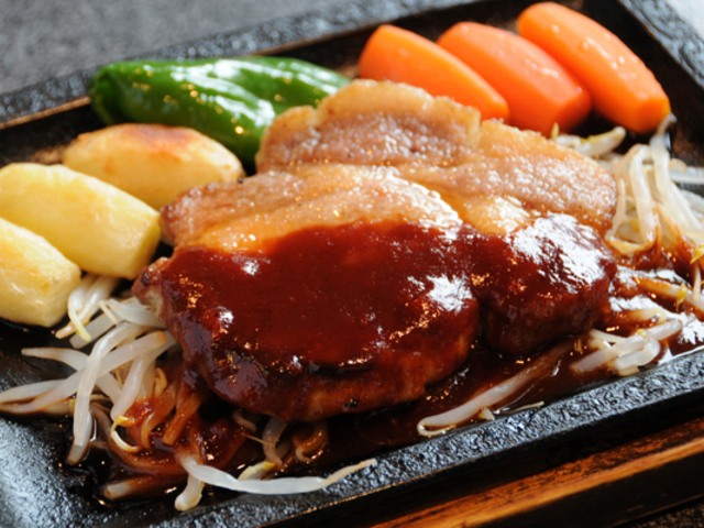 ローズポークソテー_れすとらん 割烹 ことぶき寿司
