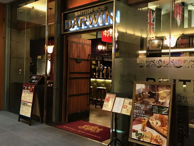 オシャレなお店_British Pub Darwin ダーウィン 日本生命ビル店