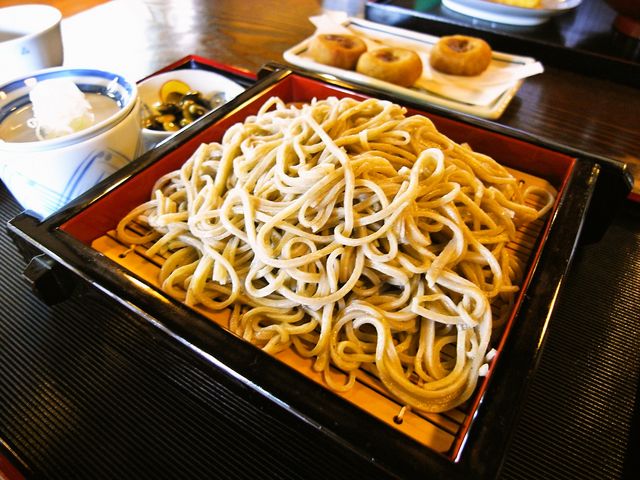 ざるそば_利根川蕎麦店