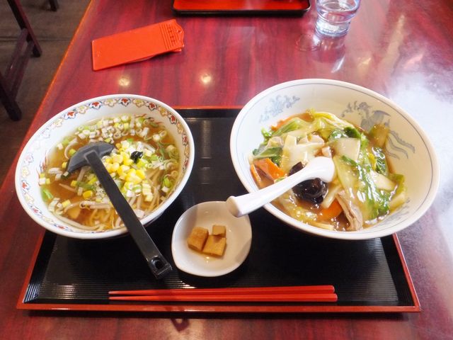 Bランチセット:この店のラーメンが一番おいしい。_瑞福祥 伊賀町本店