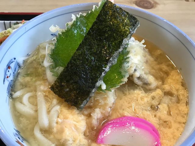 天ぷらうどん_そば処 まつうら