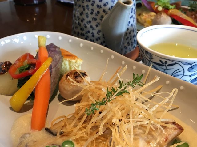 お魚ときのこのクリームがけ_おやぢの台所