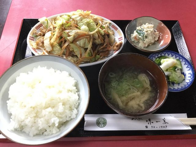 野菜炒め定食_味一番
