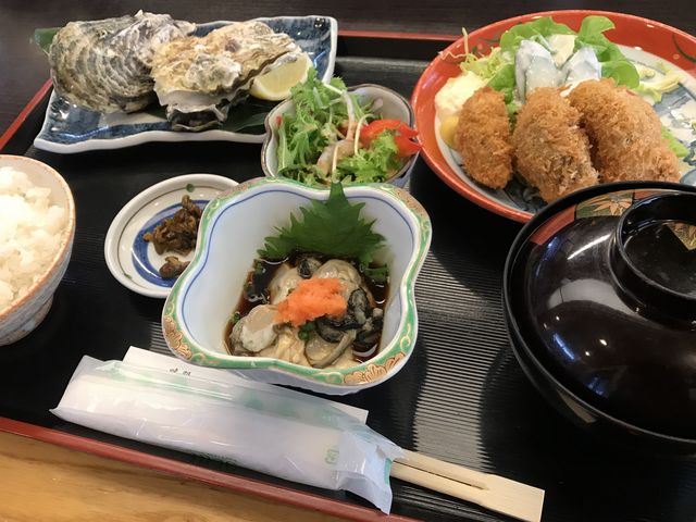 牡蠣づくし御膳_さんとり茶屋