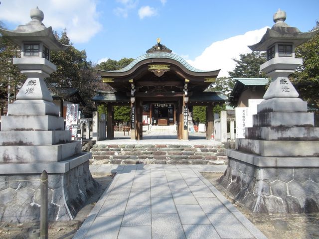 本殿正面_城山八幡宮