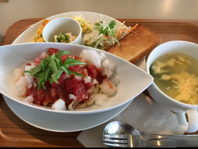 冷製パスタ_温カフェ