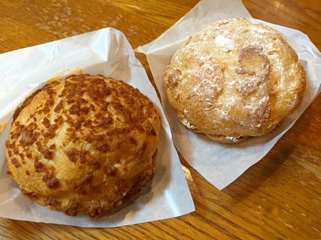 クリームたっぷりです。_ビアード・パパの作りたて工房阪急西宮北口駅店