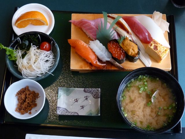 握りランチ_海鮮処 森田