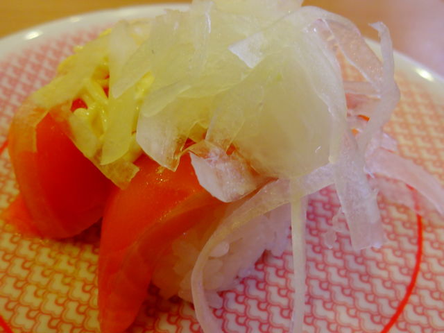 オニオンサーモン_かっぱ寿司 白河店