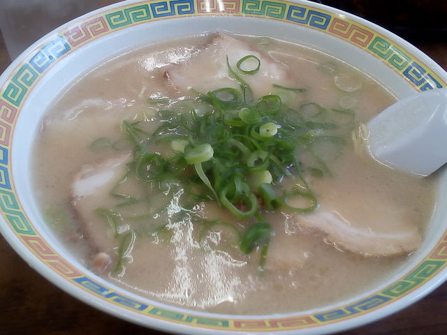 チャーシュー麺780円_長浜ラーメン力徳永店