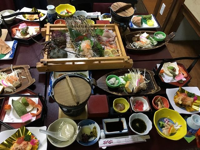 伊勢海老のコース_くつろぎの宿 旅館 山田屋