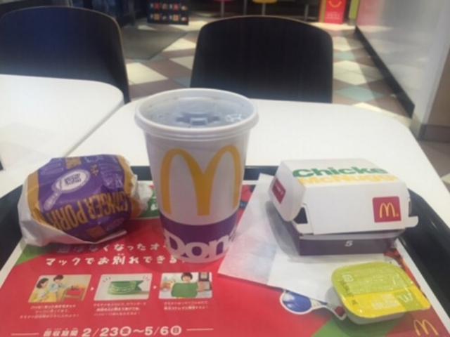 バリューセットです。_マクドナルド水元ライフ店