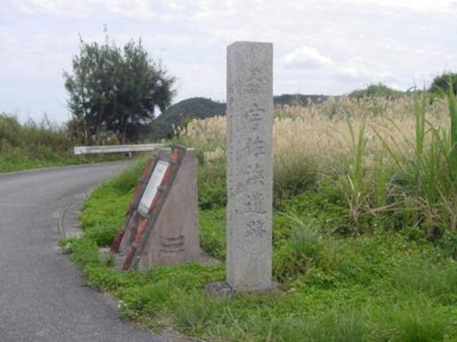 観光客いない_宇佐浜遺跡