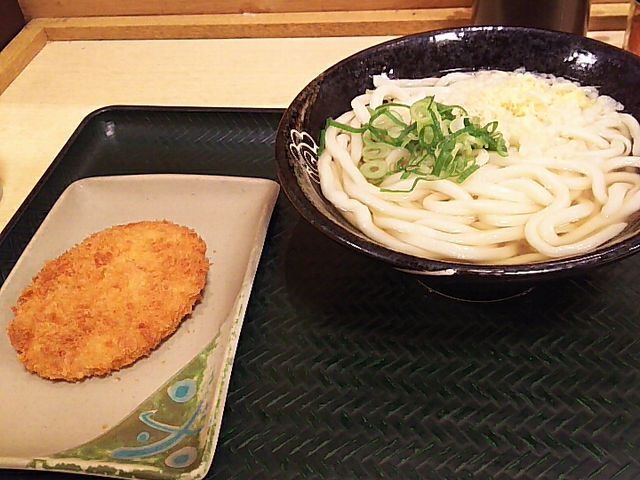 かけうどん_はなまるうどん 阿佐ヶ谷店