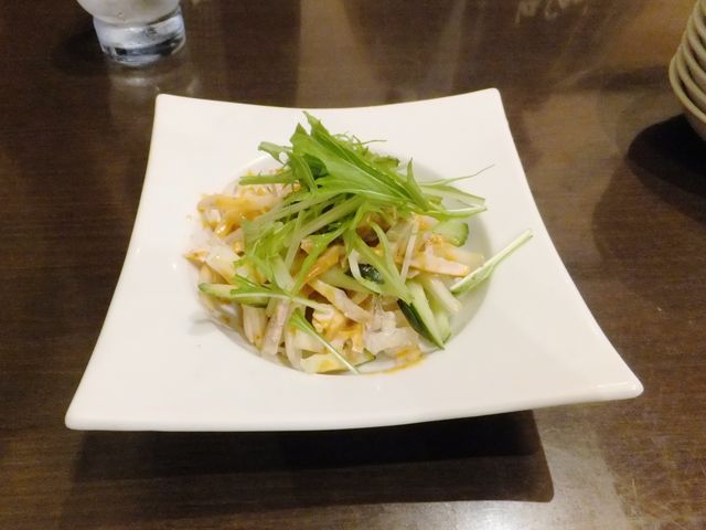 瑞コースの棒々鶏サラダ_瑞福祥 鈴鹿店