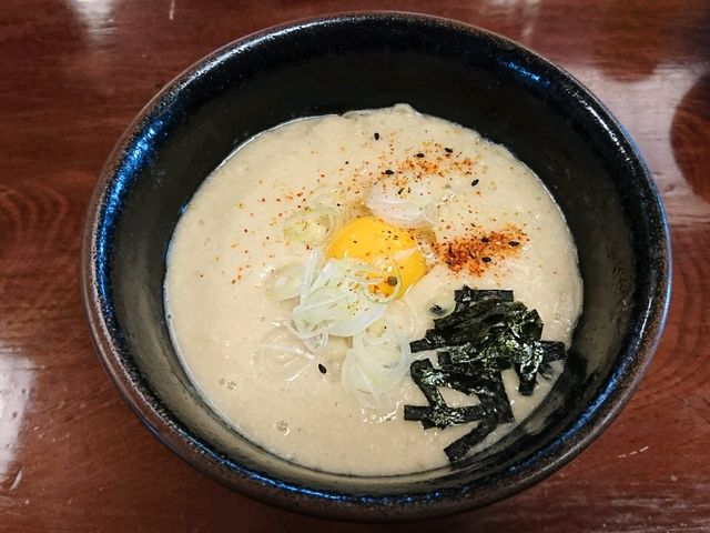 とろろそば。_はつ花そば 新館