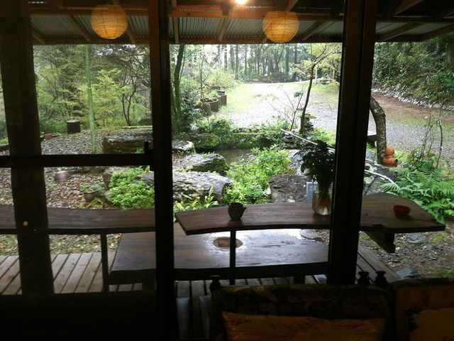 窓からの風景_湧き水カフェ 風水庵
