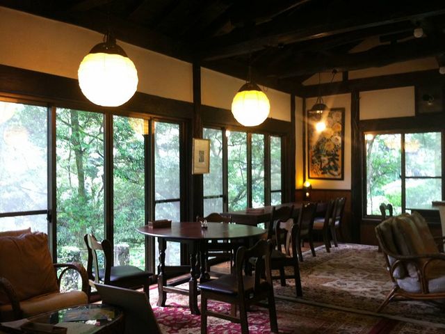 店内_湧き水カフェ 風水庵