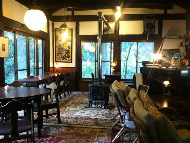 店内_湧き水カフェ 風水庵