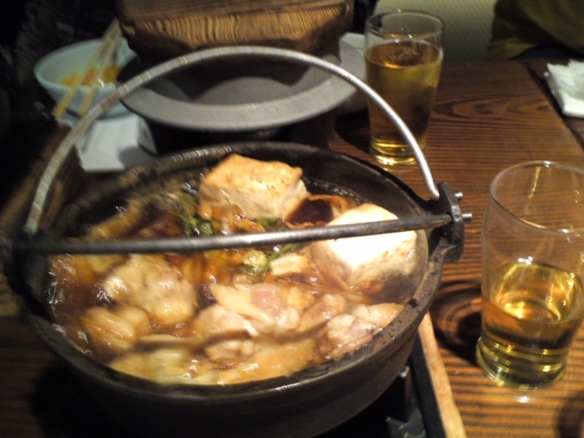 名古屋コーチン?鶏鍋_座座はなれ