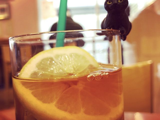 ふちねこ_カフェ・ベローチェ 池袋サンシャイン前店