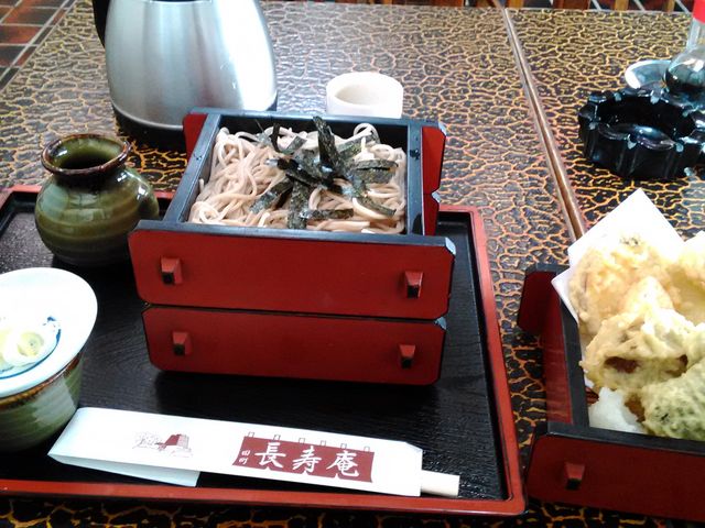 精進天ざるです_長寿庵田町店