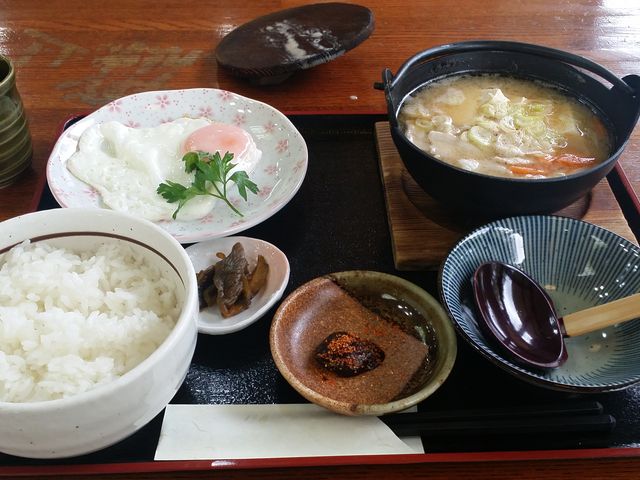 朝食セット_前沢サービスエリア上り線前沢レストラン