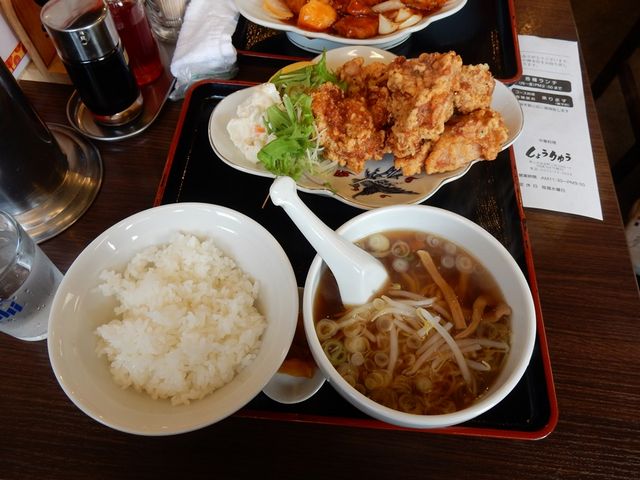 から揚げ定食_しょうりゅう
