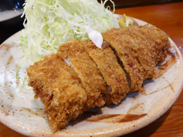 食べごたえあります_とんかつ 竹亭 本店