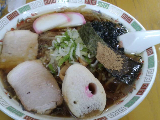 魚介醤油ラーメン_札幌ラーメン 鳳龍 五条店