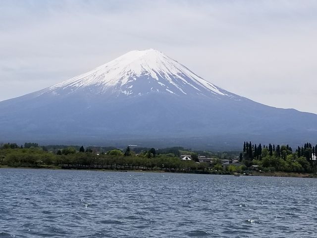 河口湖遊覧船 天晴