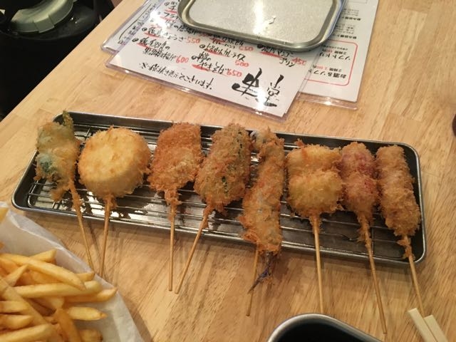 揚げ物系最高です!_串かつ酒場 串堂