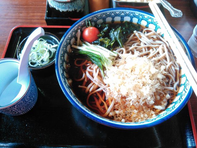 冷やしたぬきそば500円_そば吉