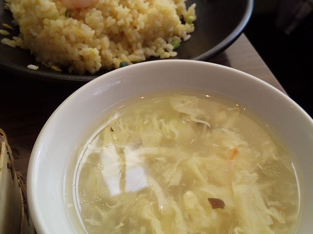 スープと炒飯_京鼎樓 ジンディンロウ ららぽーと新三郷店