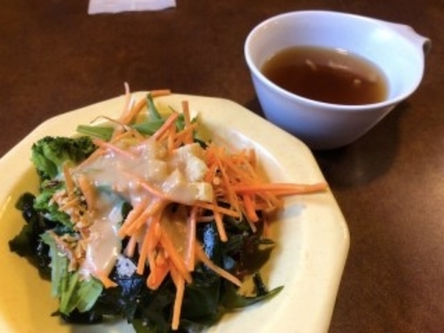 新鮮なサラダで美味しかったです!_ビッグボーイ三郷店