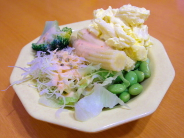 大盛りサラダ♪_ビッグボーイ久喜店