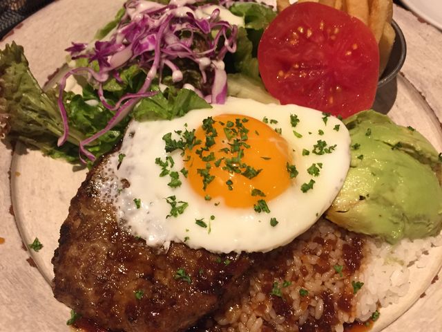 ロコモコが美味しかったです_ZERO ONE CAFE