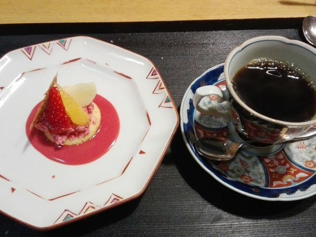 デザートもお洒落でした♪_紫ぜん