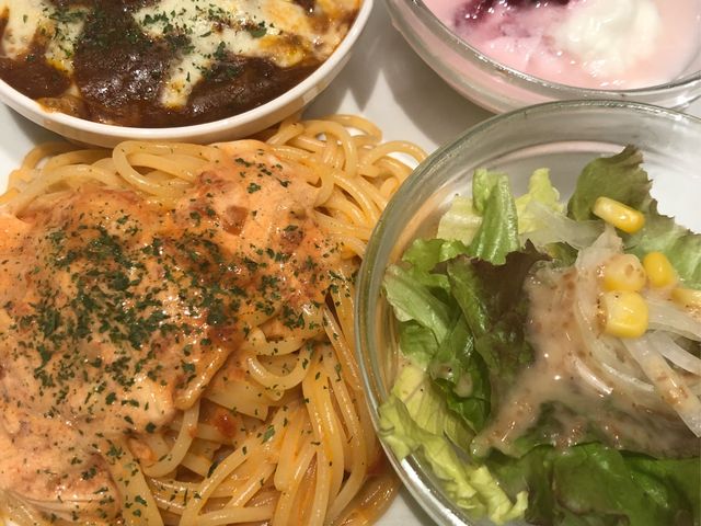 ランチのプレート_イタリアン・トマト カフェジュニア 新宿東口店