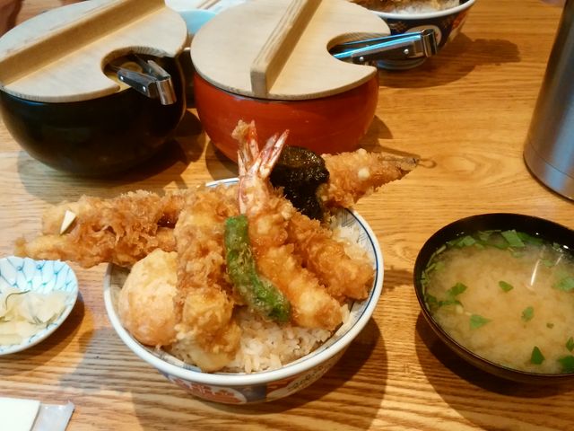 とても美味しかったです_日本橋・天丼・金子半之助