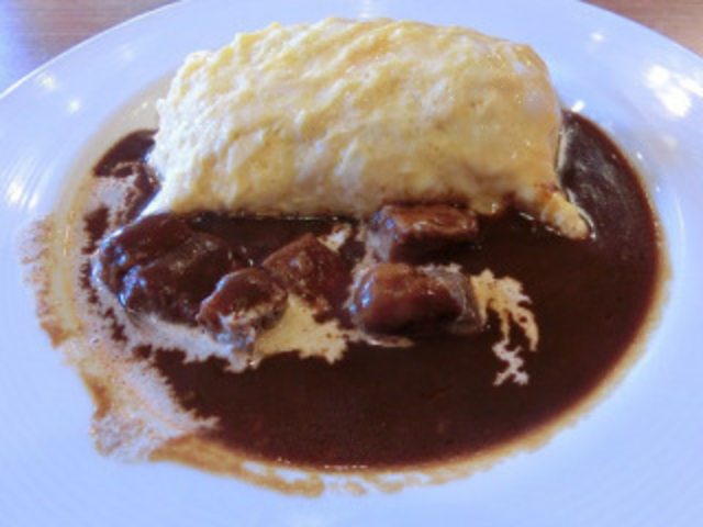 ビーフシチューオムライス☆_ステーキ&ハンバーグレストラン ビッグボーイ 旭店