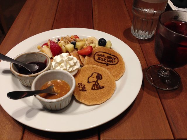 食べるのがもったいないくらいのかわいさです。_スヌーピーミュージアム
