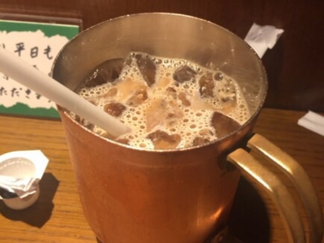 アイスコーヒーです。_斎藤コーヒー店 内神田店